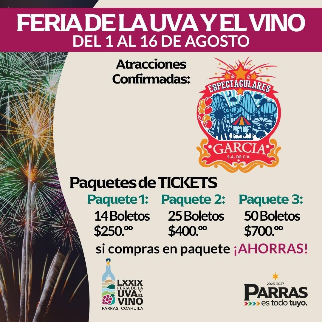 feria de la uva y el vino parras 2026