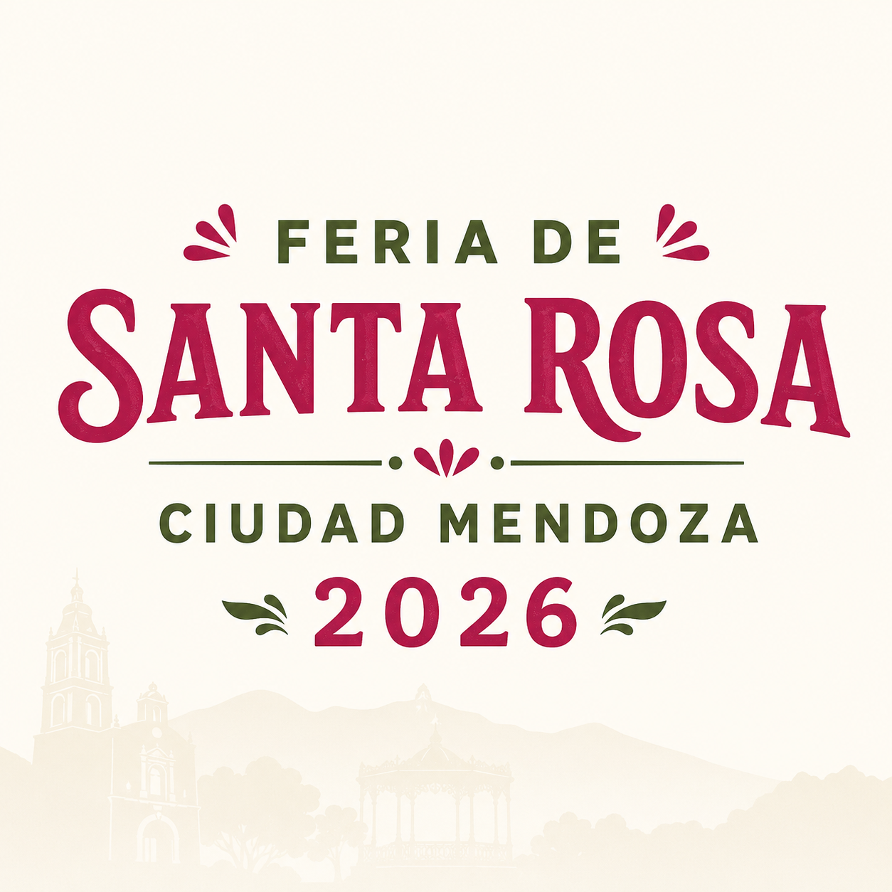 feria santa rosa ciudad mendoza 2026