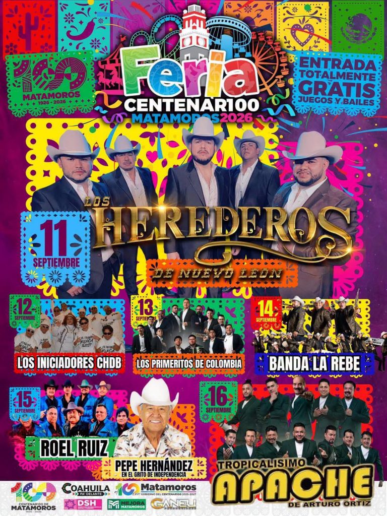 feria del centenario matamoros 2026