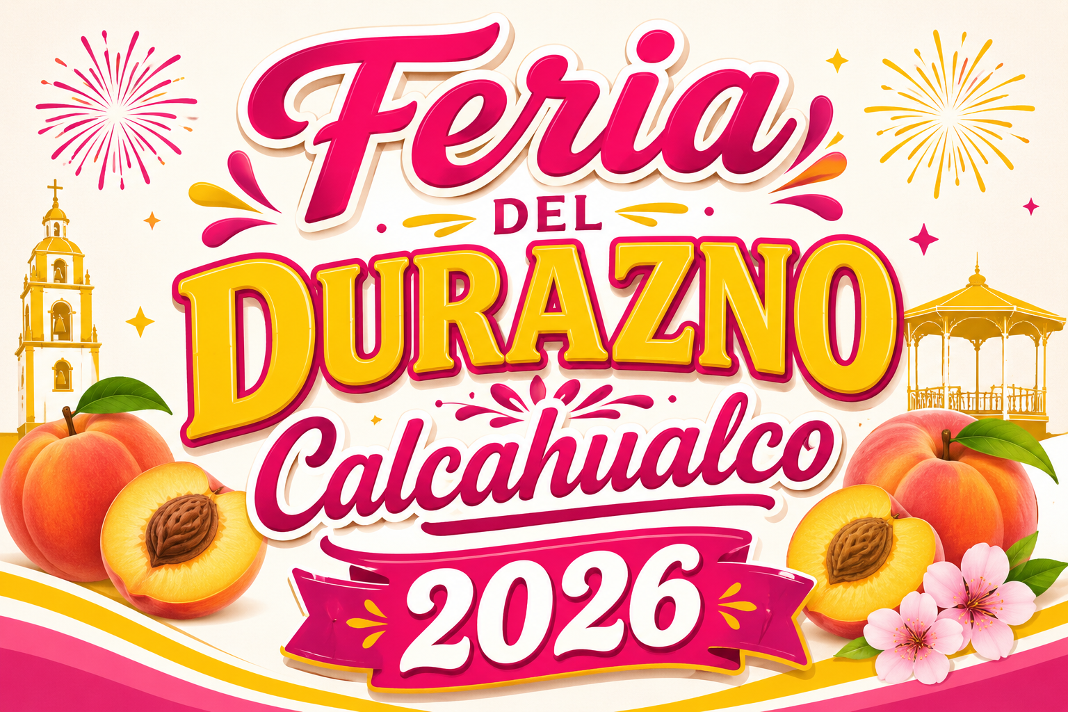 feria del durazno calcahualco 2026