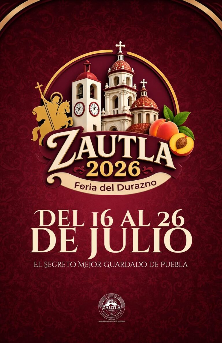 feria del durazno zautla 2026