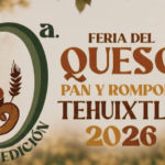 feria del queso pan y rompope tehuixtla 2026