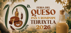 feria del queso pan y rompope tehuixtla 2026