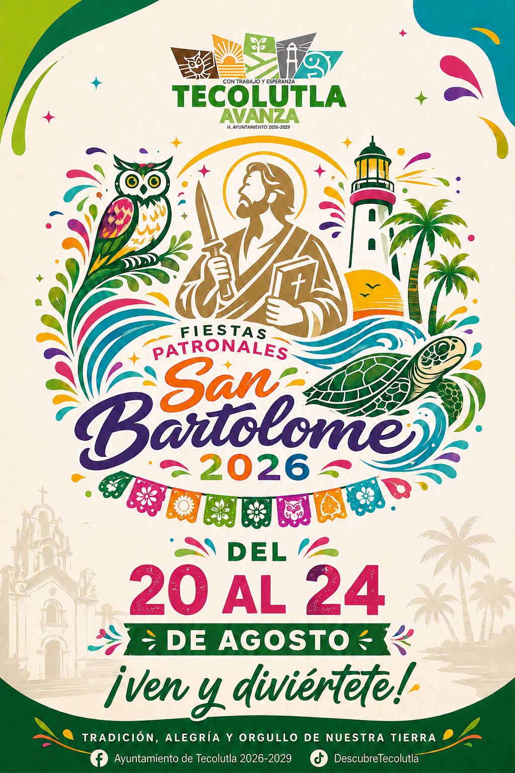 fiestas san bartolomé tecolutla 2026