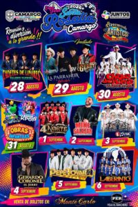 feria santa rosalía de camargo 2026