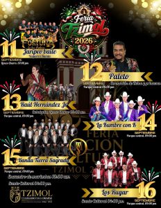 feria tzimol 2026 cartelera