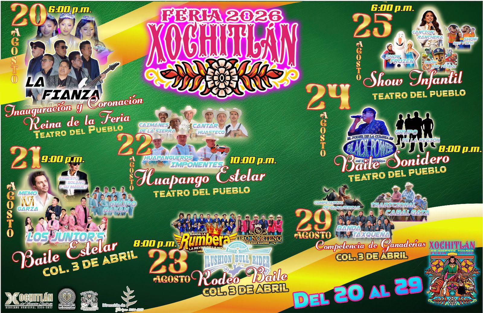 feria xochitlan de vicente suárez 2026