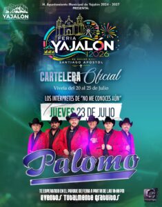 feria yajalón 2026 programa