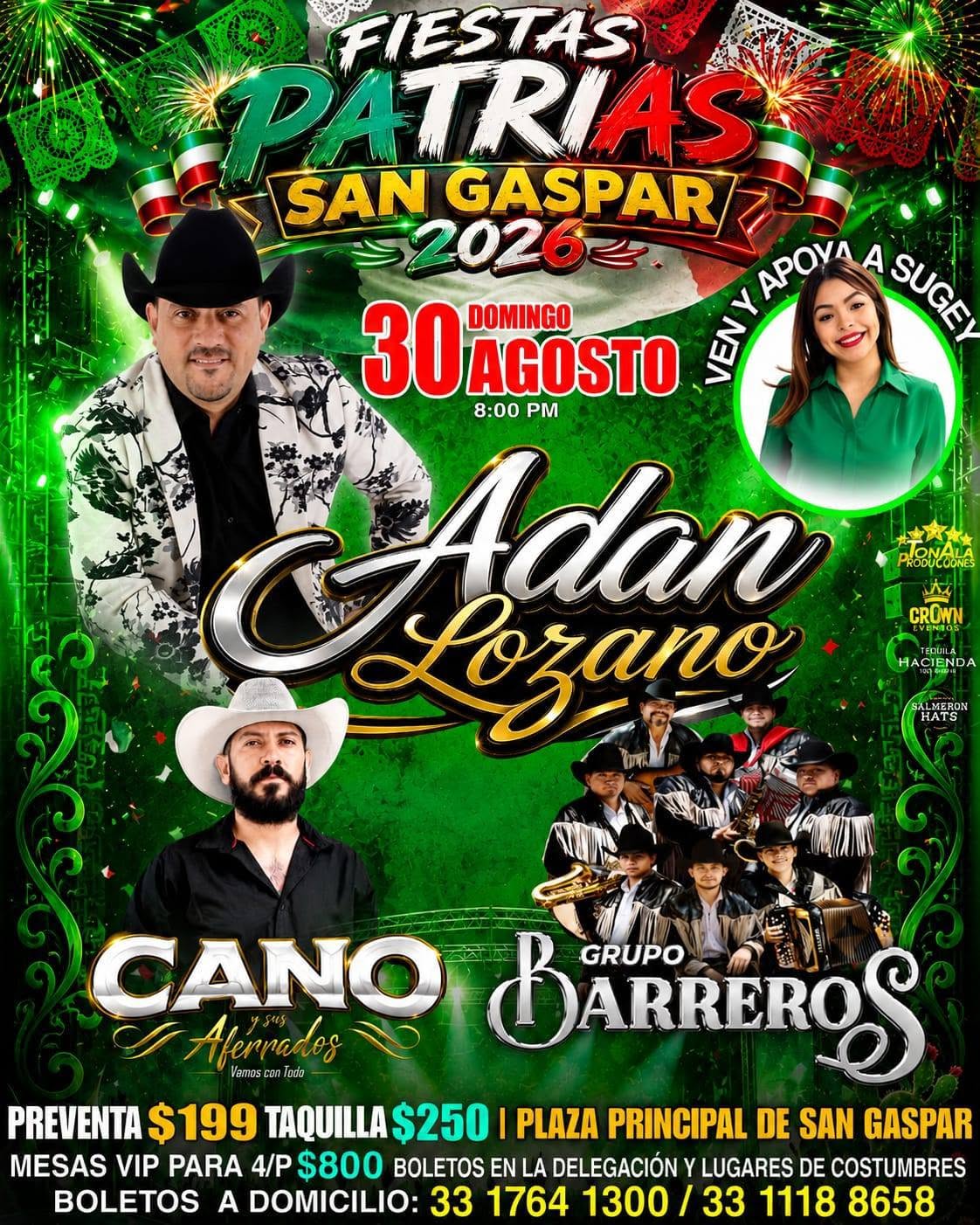 fiestas patrias san gaspar 2026