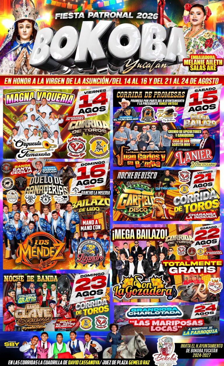 fiesta patronal bokoba 2026