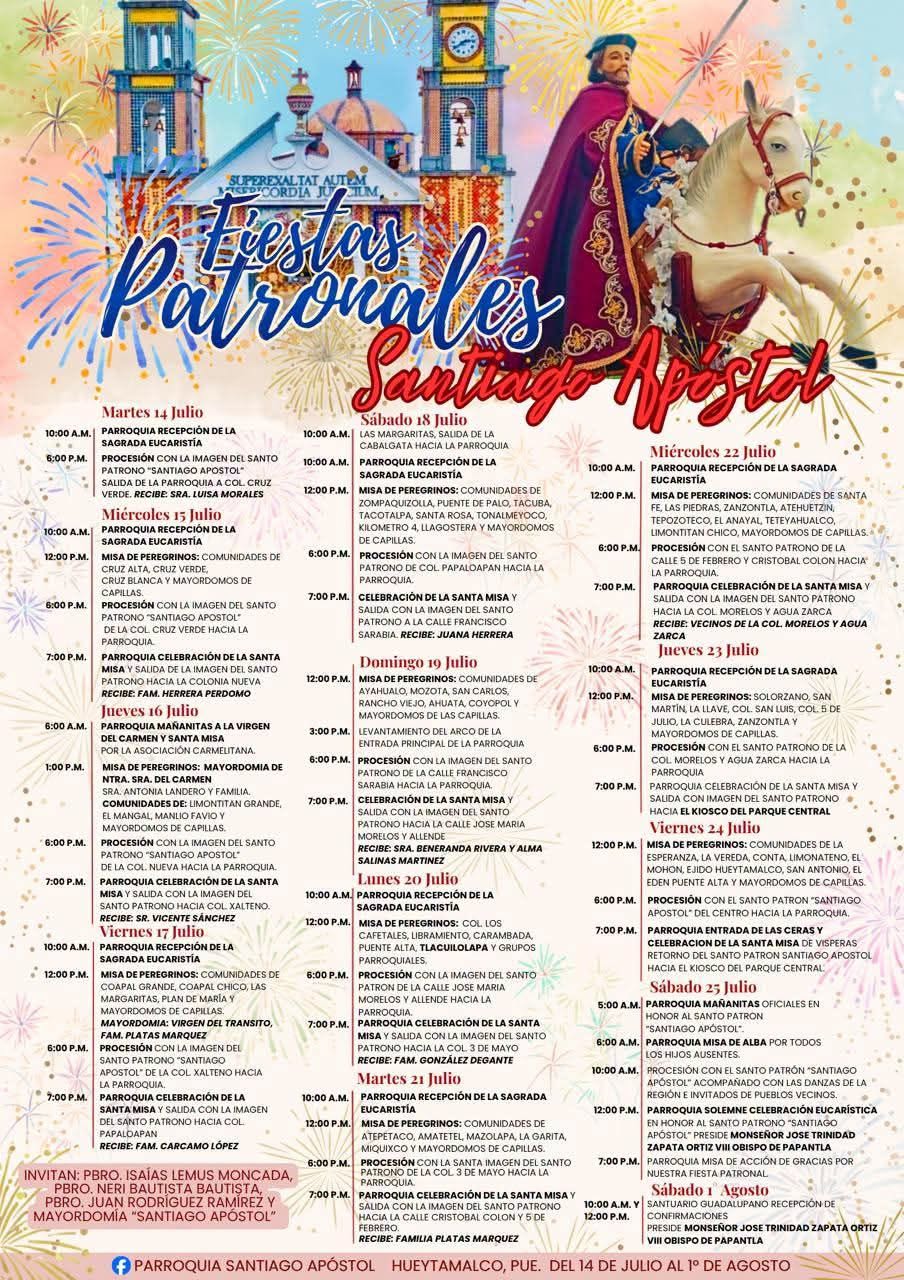 fiesta patronal hueytamalco 2026