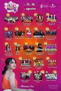 fiestas de agosto san joaquín 2026
