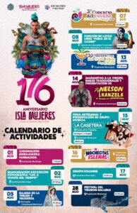 fiestas de fundación isla mujeres 2026