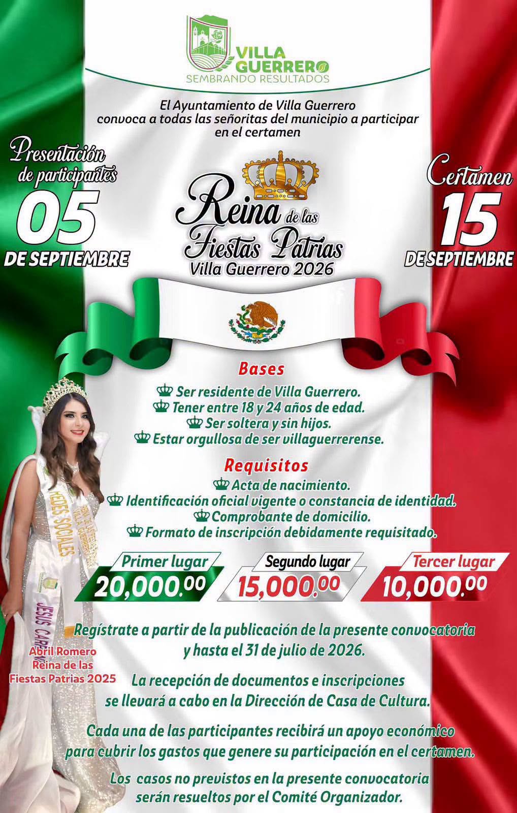 Fiestas Patrias Villa Guerrero 2026