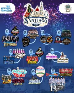 fiestas patronales santiago maravatío 2026