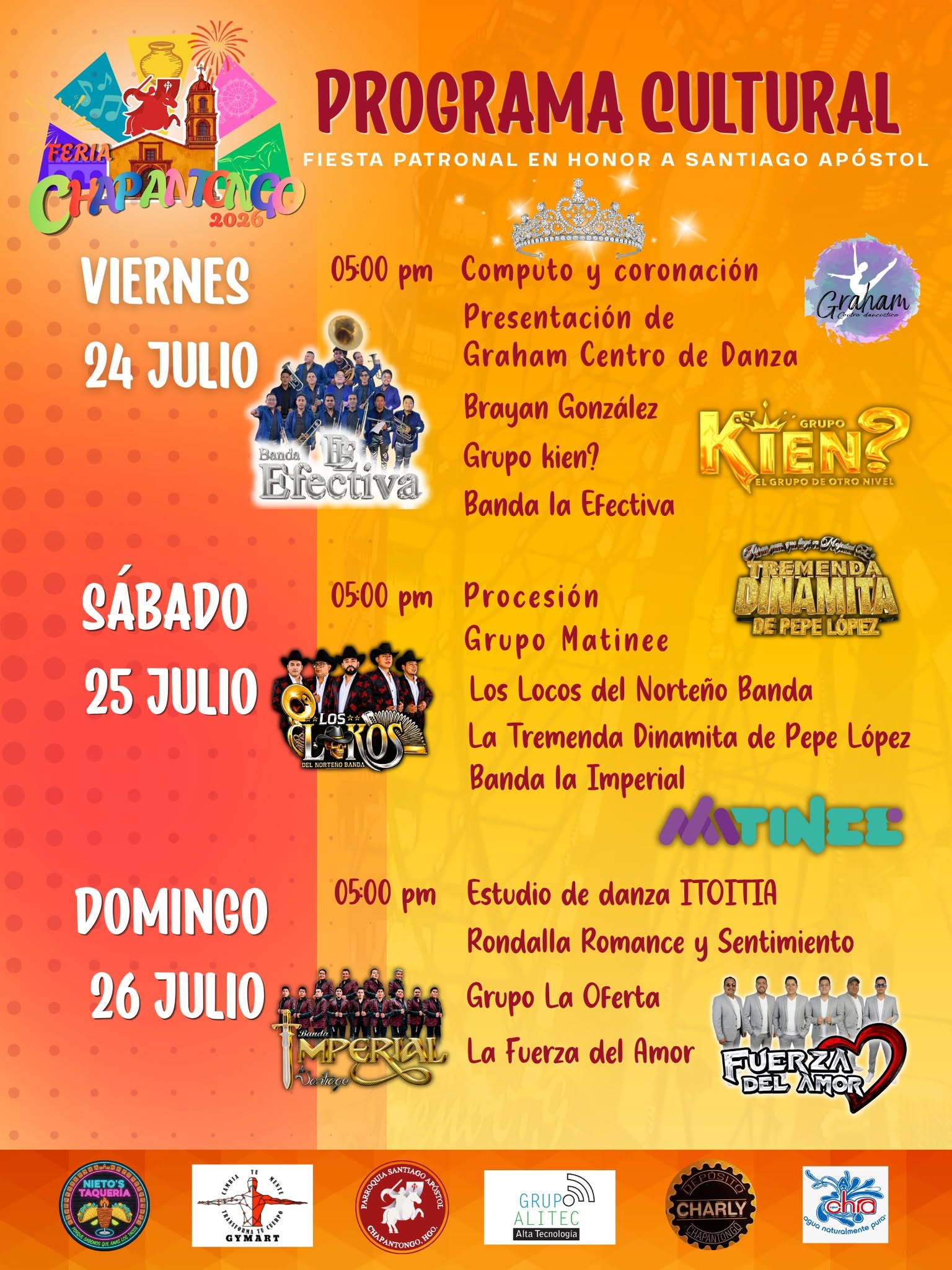 feria chapantongo 2026 programa cultural