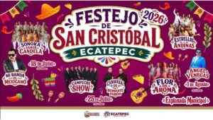 programa feria san cristóbal ecatepec 2026
