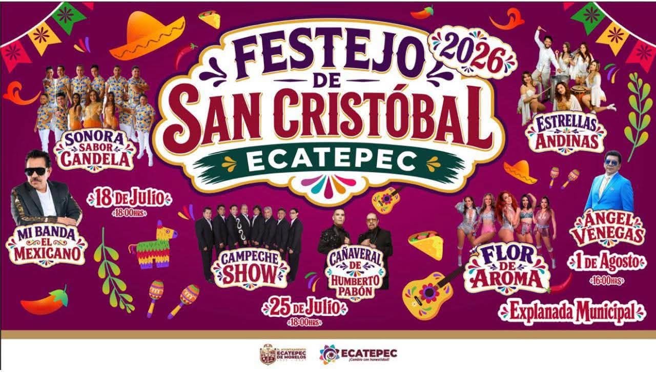 programa feria san cristóbal ecatepec 2026