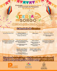 feria del sorgo pesquería 2026 programa
