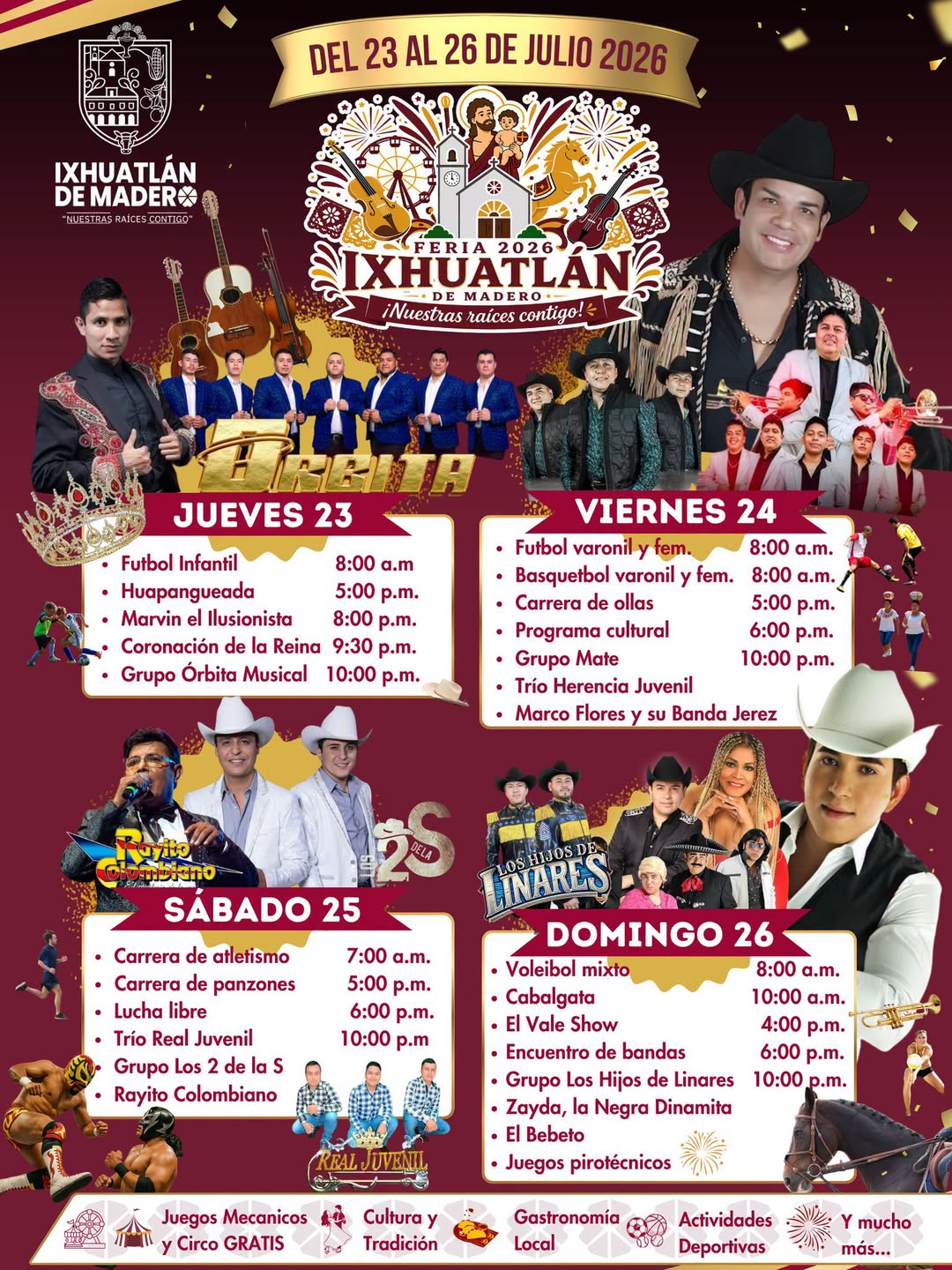programa feria ixhuatlán 2026