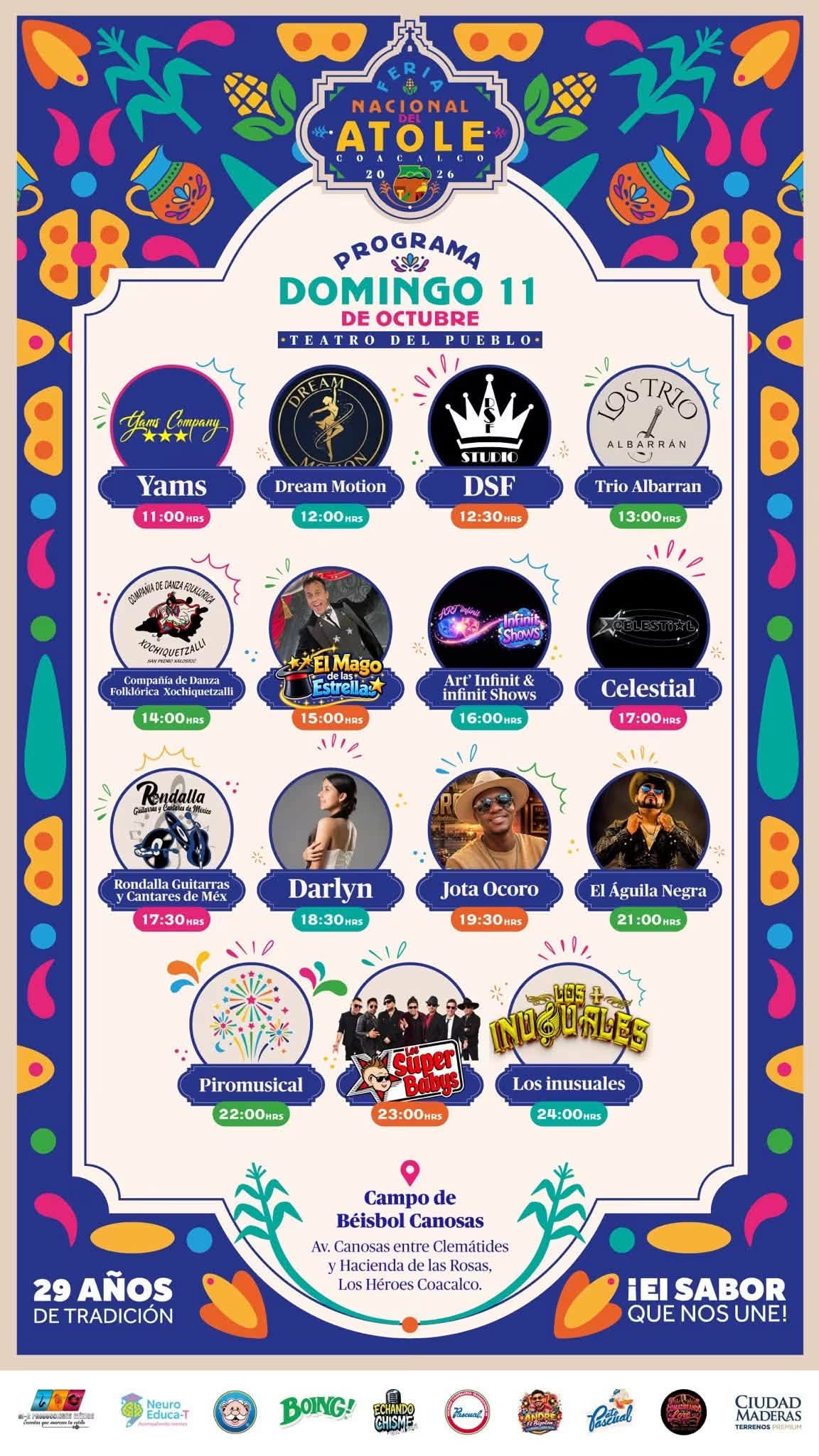 actividades feria coacalco 2026