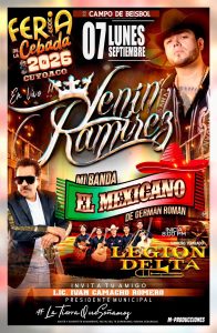 baile feria cebada cuyoaco 2026