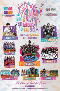 cartelera feria san francisco de los romo 2026