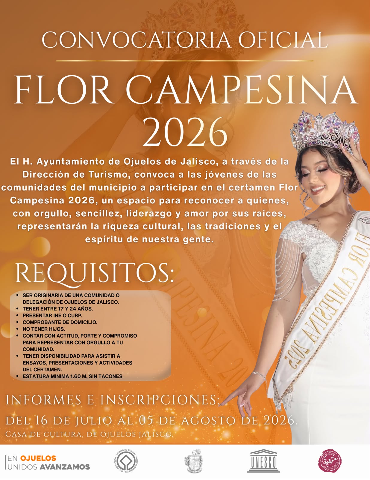 convocatoria reina feria ojuelos 2026