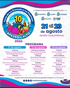 feria dela granada y la pitahaya apaseo el alto 2026