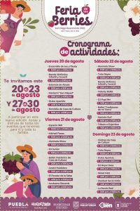 feria de las berries huejotzingo