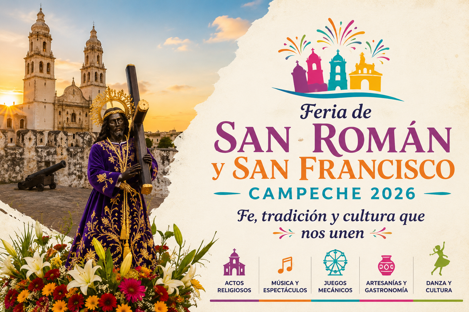 feria san román y san francisco campeche 2026