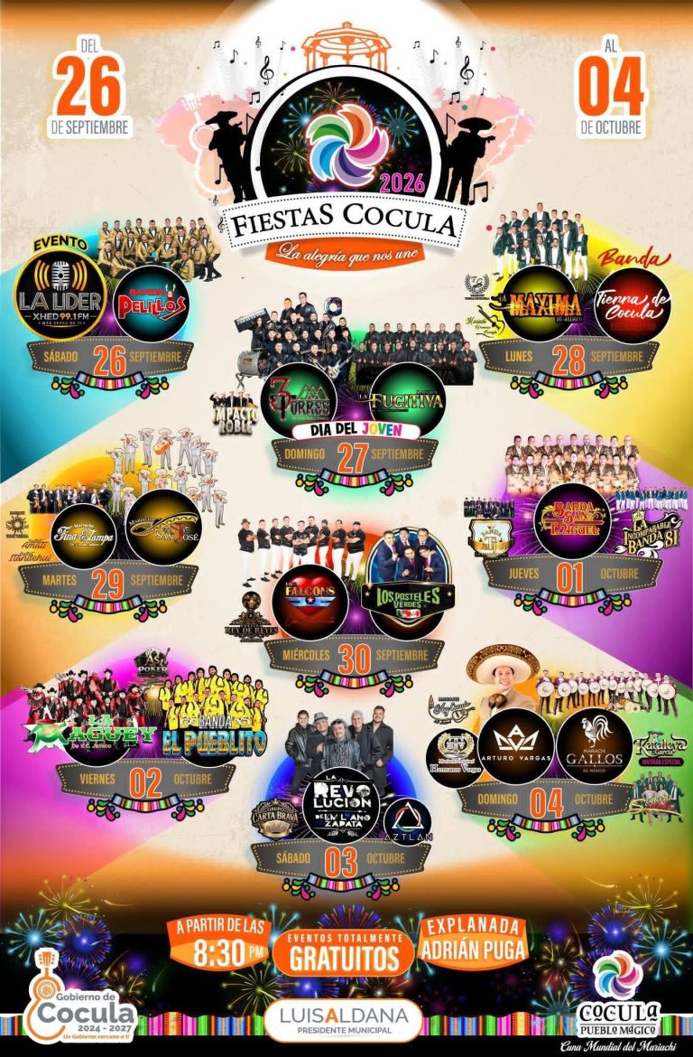 fiestas cocula jalisco 2026