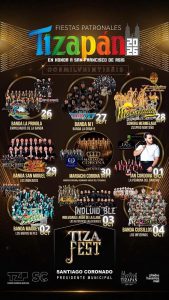 fiestas patronales tizapan 2026