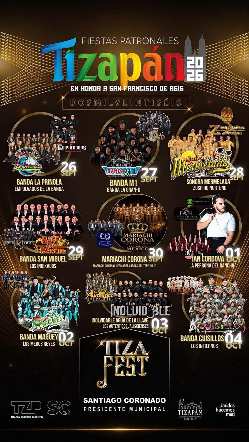 fiestas patronales tizapan 2026