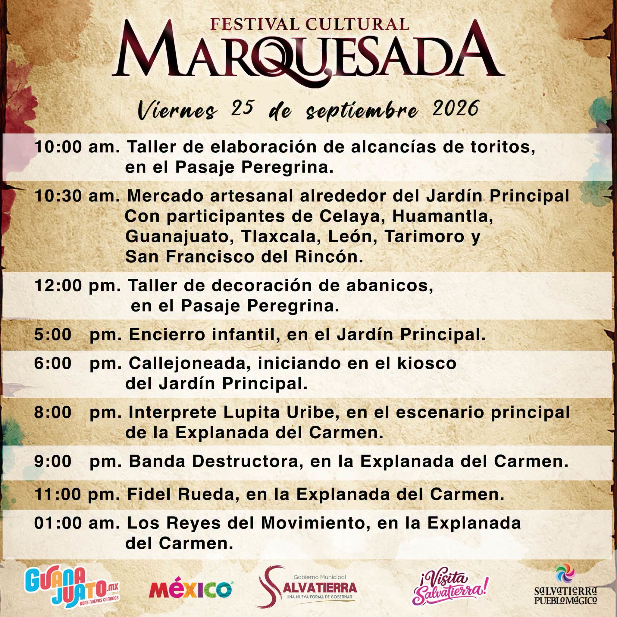 programa festival marquesada 2026