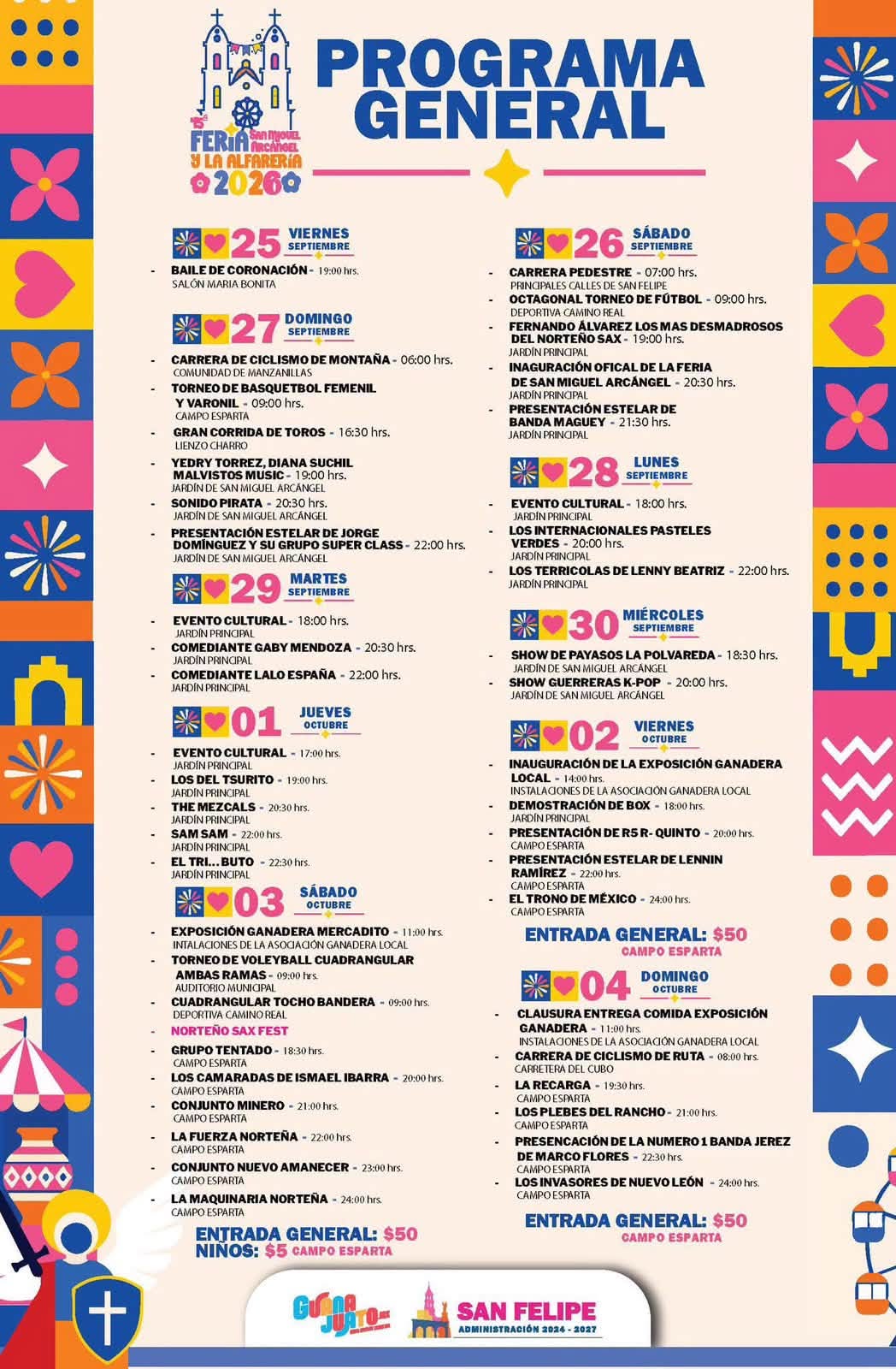 programa san felipe guanajuato 2026
