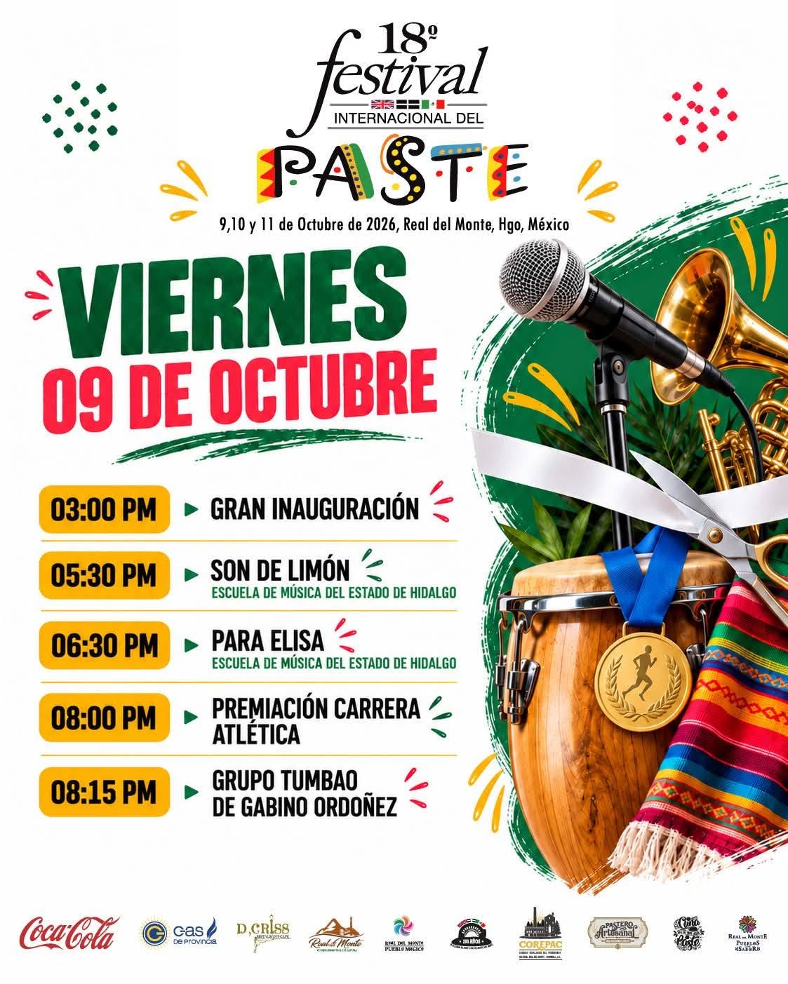 programa festival del paste 2026