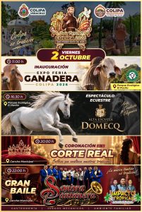 feria colipa 2026 2 de octubre