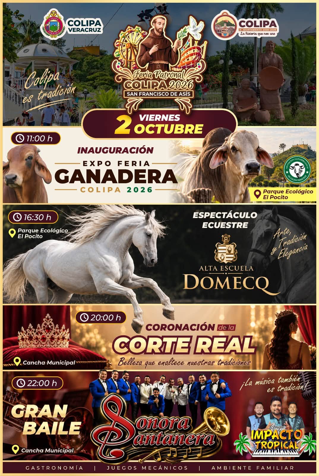 feria colipa 2026 2 de octubre