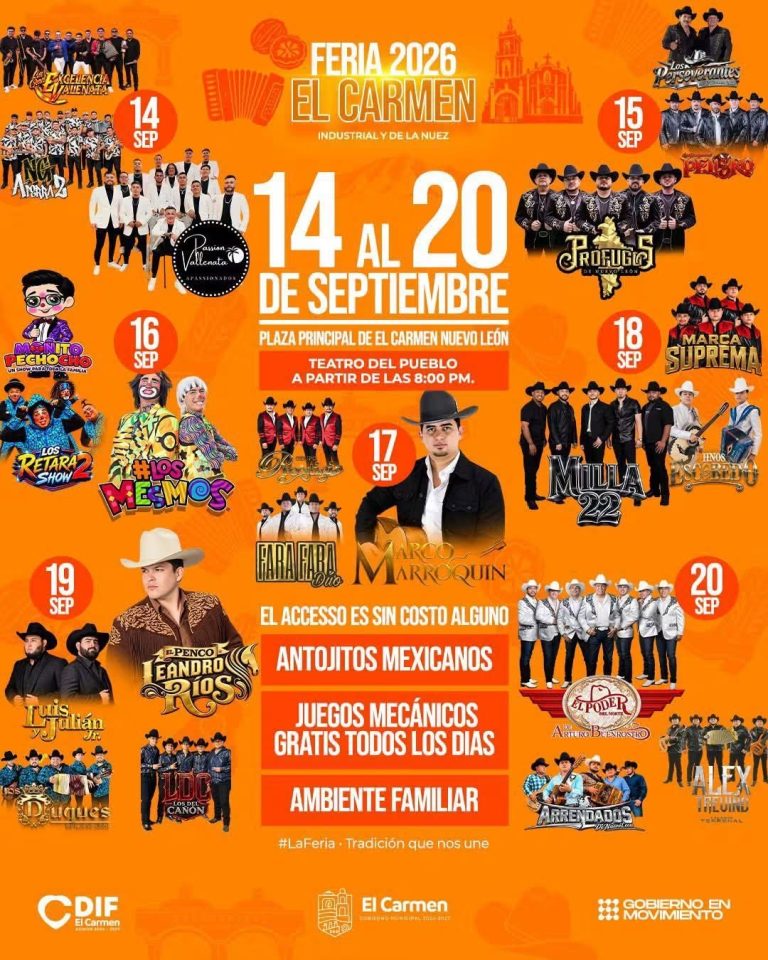 feria industria y de la nuez el carmen 2026