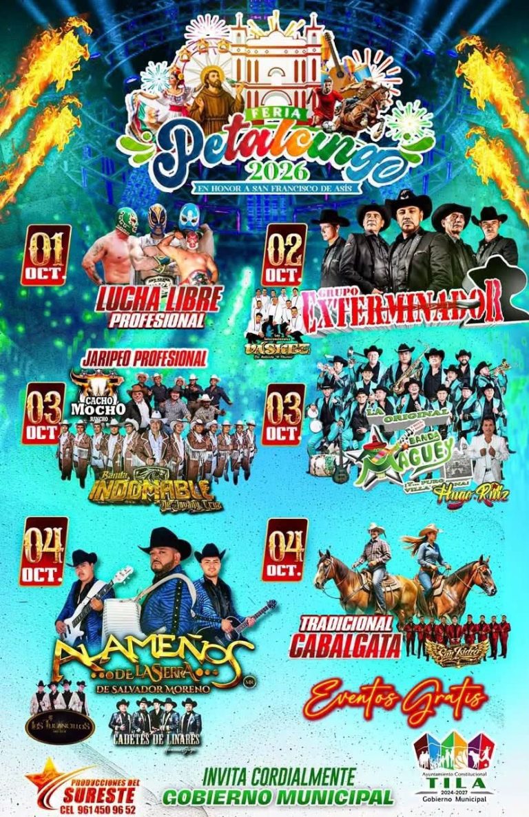 feria petalcingo 2026