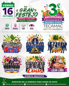festejo central de abasto tecámac 2026