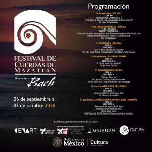 festival de cuerdas mazatlán 2026