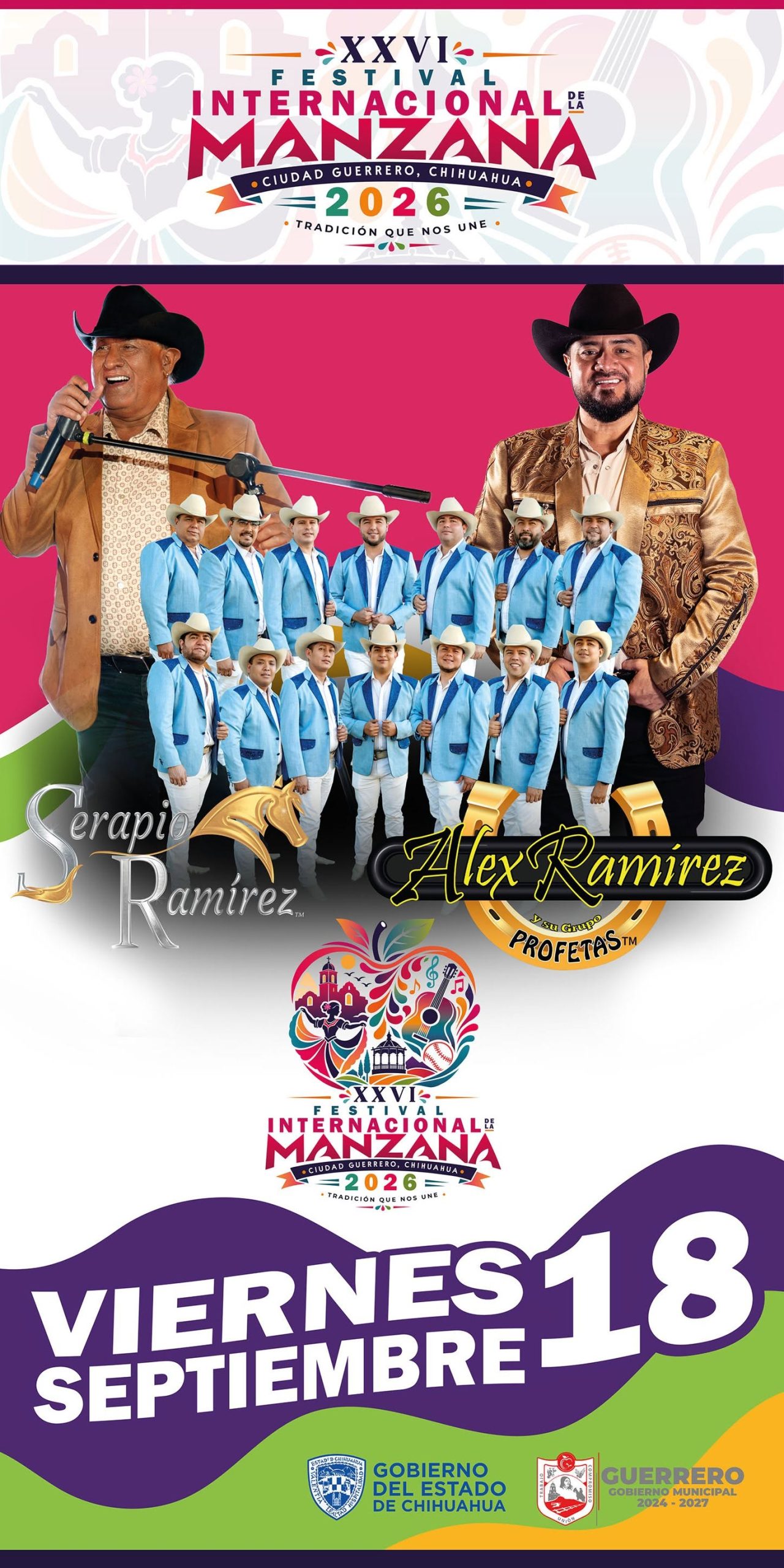 programa festival de la manzana guerrero
