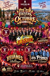 fiestas de octubre tepeji del río 2026