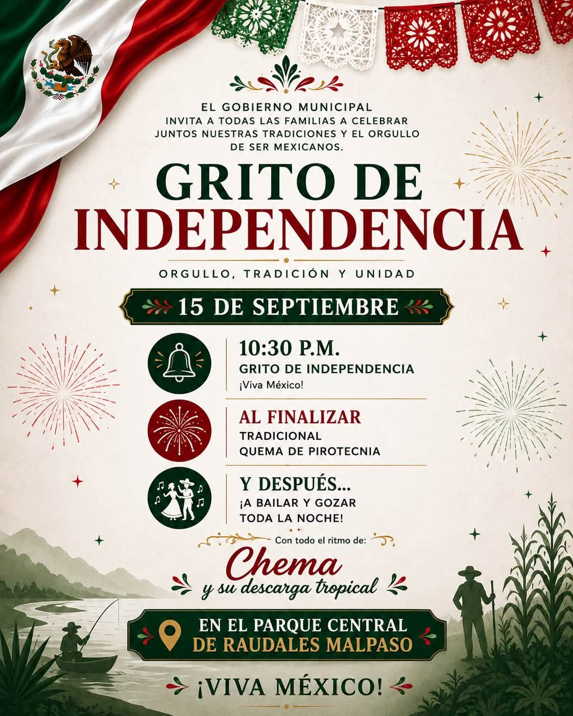 fiestas patrias mezcalapa