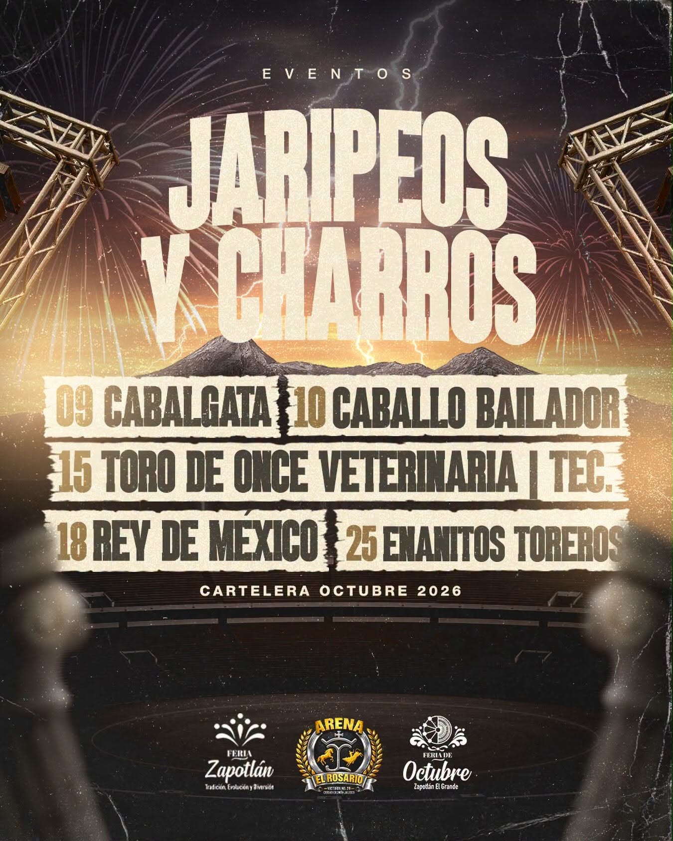 jaripeos feria zapotlan 2026