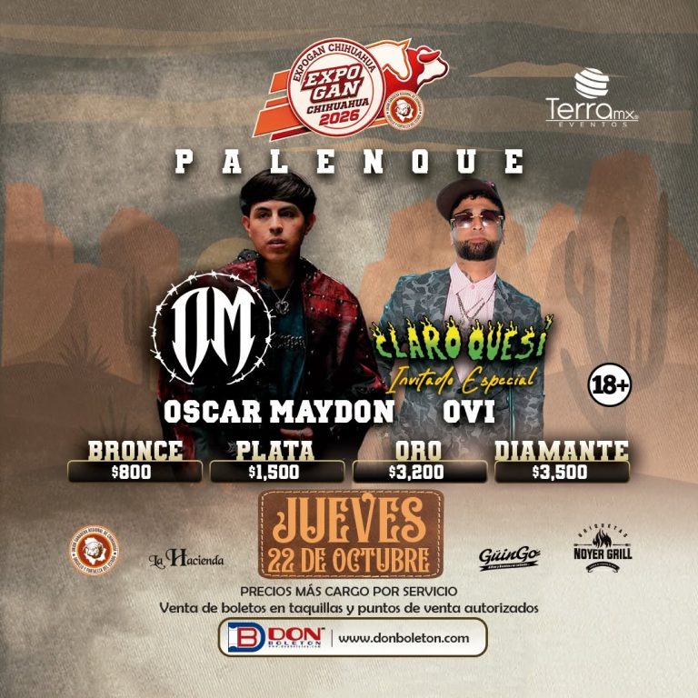 oscar maydon palenque expogan 2026
