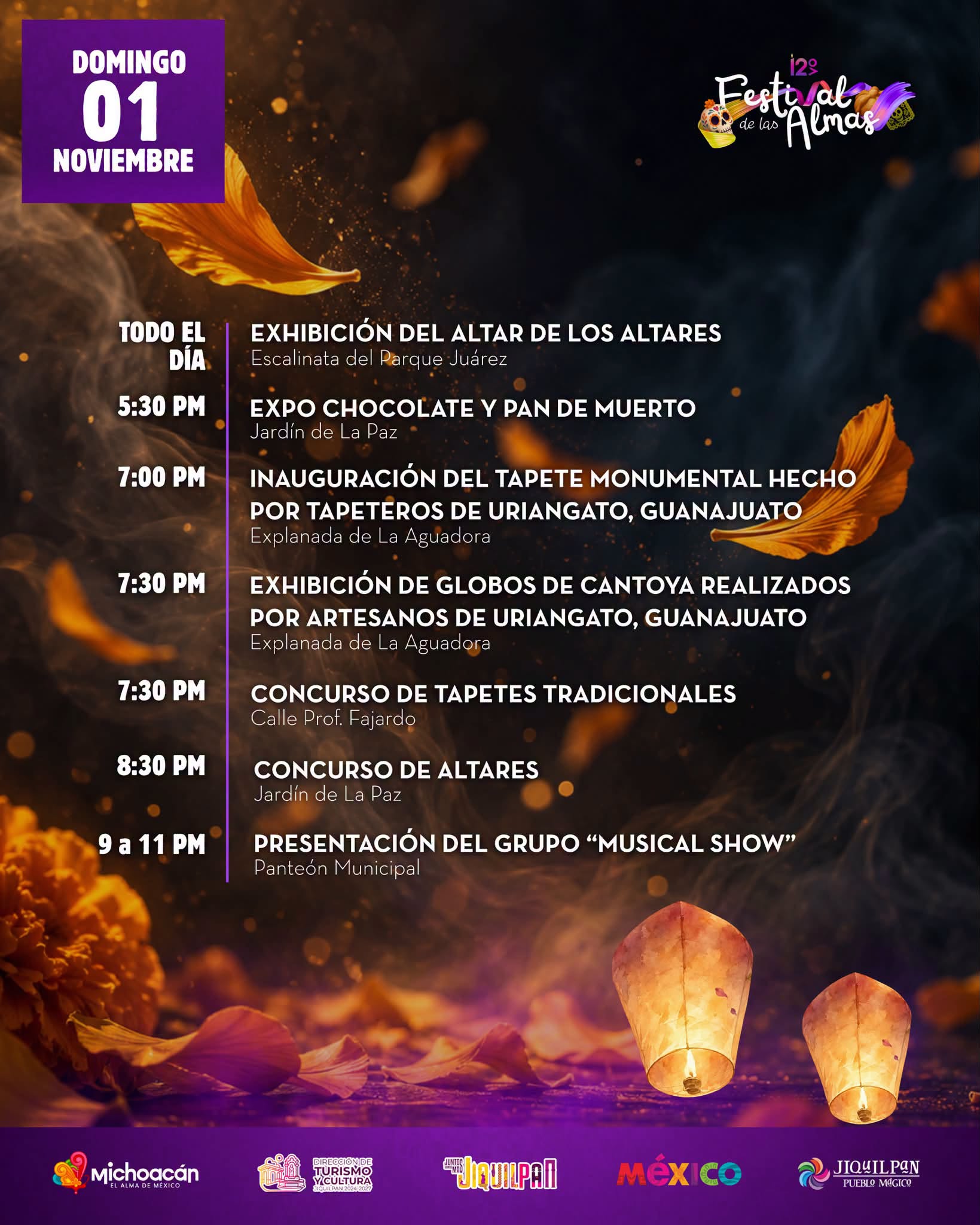 festival de las almas jiquilpan 2026 1 de noviembre