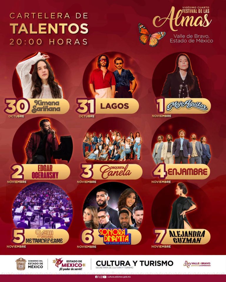 artistas festival de las almas valle de bravo 2026